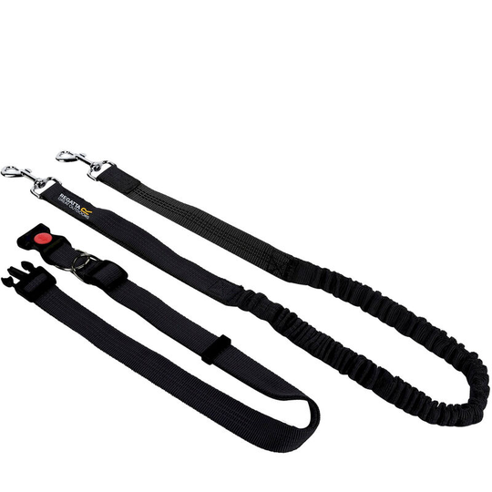 Hands Free Jogging Dog Lead (One Size) (Black) - Black - Regatta