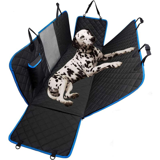 Thsinde - Dog Car Seat Cover - Protect your Car from Scratches, Hair or Mud, 4 Layers Waterproof Heavy Duty, Dog Car Hammock for Back seat with