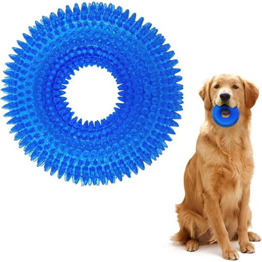 Soekavia - X-Large dog toys for large dogs, squeaky dog chew toys, indestructible dog toys, smart toys for medium and large dogs and aggressive