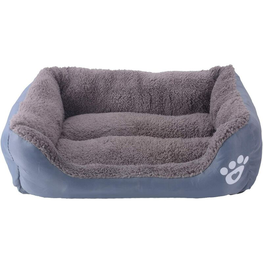Bedding for dogs - Basket for dog and cat - 66 * 50cm (Grey)