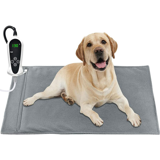 Heating cushion for pets, improved electric heating cushion for dog and cat -stricken, automatic turntable