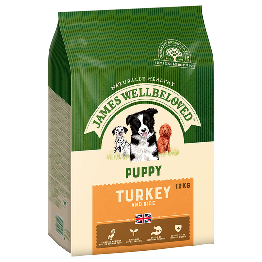 James Wellbeloved Puppy - Turkey & Rice - 24kg