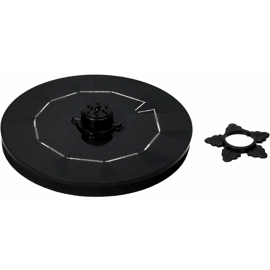 Lifcausal - Solar Fountain Floating Pump, Flower Type Nozzle Solar Powered Floating Fountains Free Standing Outdoor Fountain Water Pump for Pool Pond