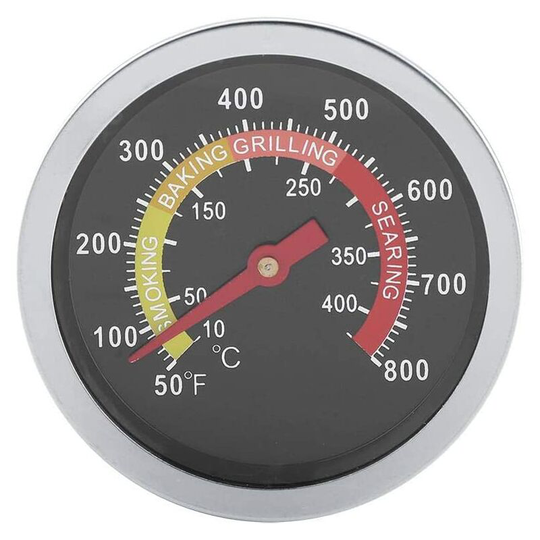 50~800°F/10°C - 400°C Stainless Steel bbq Thermometer Outdoor bbq Grill Temperature Gauge for bbq Cooking Monitor