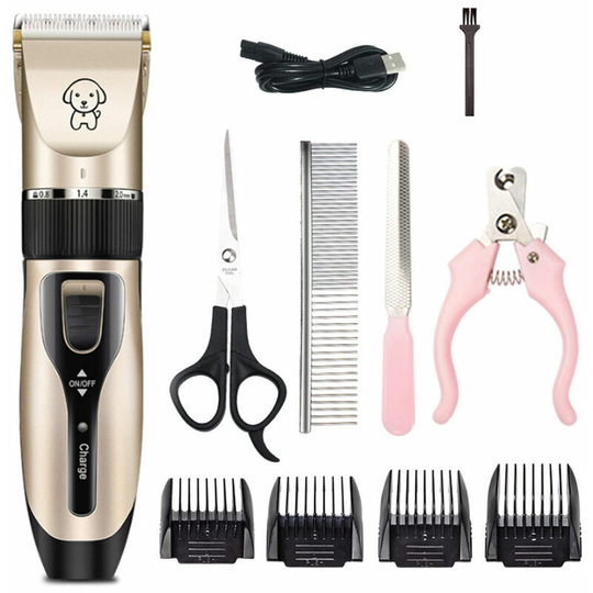 Pet Grooming Hair Clipper Hair Cutter Low Noise Dog Cat Rabbit Hair Trimmer Cutter Baby Hair Clipper usb Rechargeable Shavers Electrical Pet