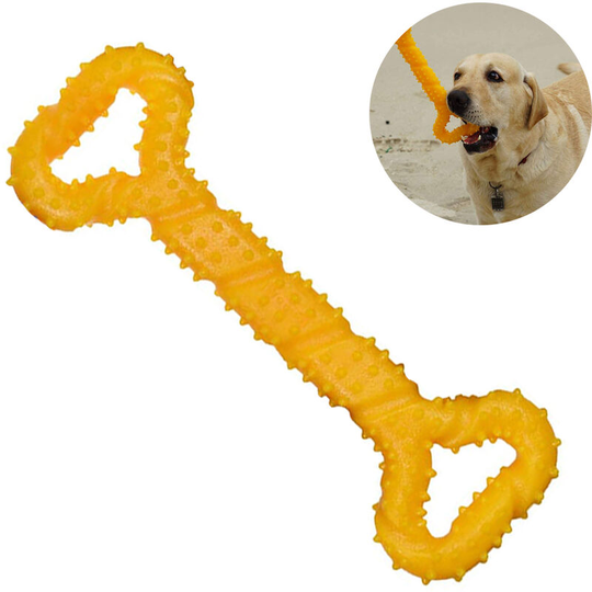 Devenirriche - Dog Toys for Aggressive Chewers Large Breed Interactive Dog Toy Large Indestructible Dog Toys with Convex Design Natural Rubber