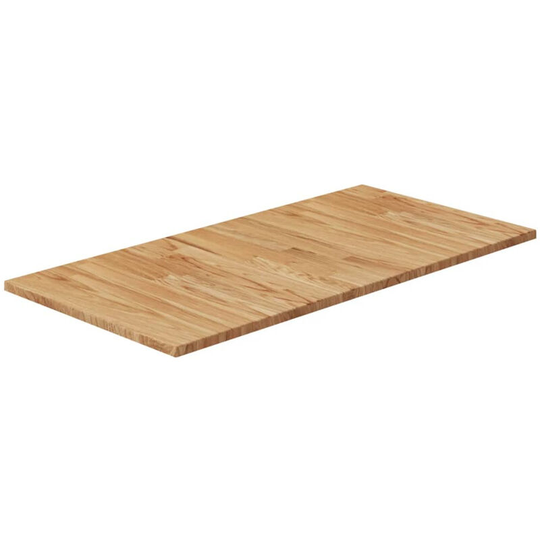 Bathroom Countertop Light Brown 80x40x1.5cm Treated Solid Wood