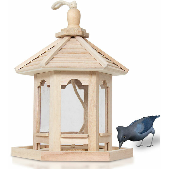 Echoo - Bird feeder, hanging feeder, waterproof bird feeder, bird feeder, aviary wild bird feeder house, bird feeding station, bird feeder, garden