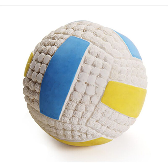 Latex volleyball toys for dogs Sounding teeth ball toys for animals (great