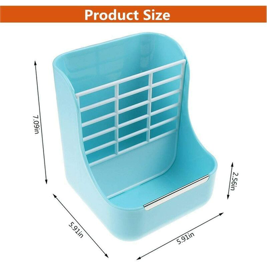 FVO - Rabbit Hay Feeder, Hay Feeder, Hay Feeder, Hay Feeder and Feeders (Blue)