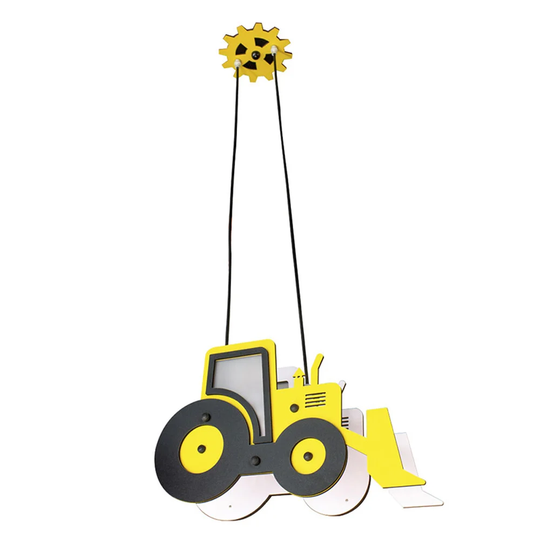 Traktor 2-Light Novelty Pendant