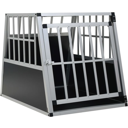 Dog Cage with Single Door 65x91x69.5 cm VDTD07220 - Topdeal
