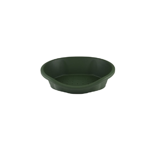 (Green) Lazy Bones Plastic Dog Beds - 50cm / 20"