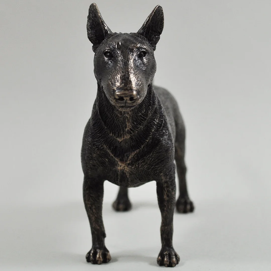 Animal Bull Terrier Cold Cast Figurine
