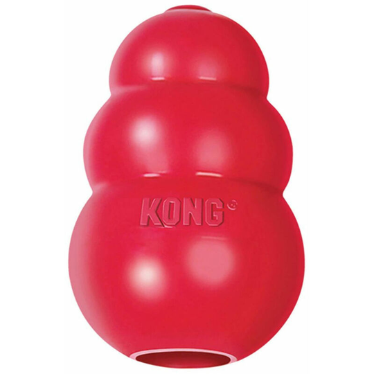 KONG Classic Dog Chew Toy (XS) (Red) - Red