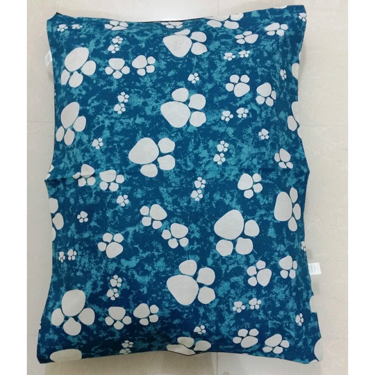 (Blue Paw) Dog Bed -Pet Washable Zipped Mattress Cushion Cover