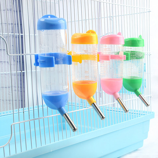 Heguyey - 4 Rabbit Feeder Guinea Pig Feeder Dwarf Rabbit Cage Feeder Rodent Feeding Rabbit Drinker Rabbit Water Dispenser Rabbit Hamster Feeder for