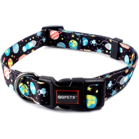 Classic Collars Training Collar for Medium Dogs, Adjustable, Sturdy and Durable (Star-S)