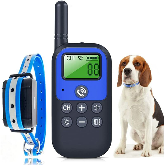 Benobby Kids - Dog Training Collar, Waterproof and Rechargeable Collar, 800m Distance, 3 Training Modes-Voice Call, 10 Levels Vibration, Buzzer,