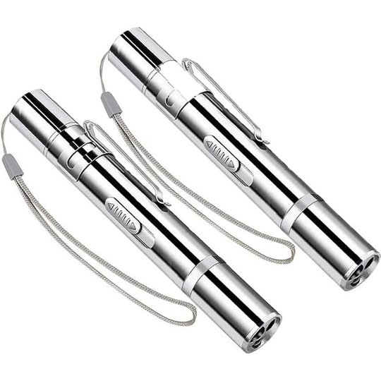 Interactive Cat Wand Toy, Dog Chaser Toy, Rechargeable Cats Dogs Exercising Toy 2pcs - Langray