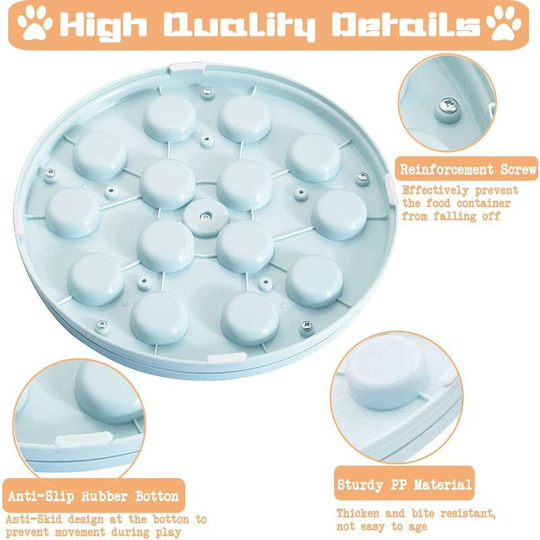 Dog Puzzle Toys, Interactive Dog Puzzle Game, Puppy Distribution, Slowed Food Helps Puppies Digestion, Improve Pets, Specially Designed For Training