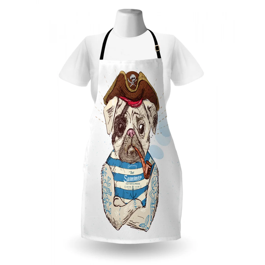 Skulls and Bones Hat Apron