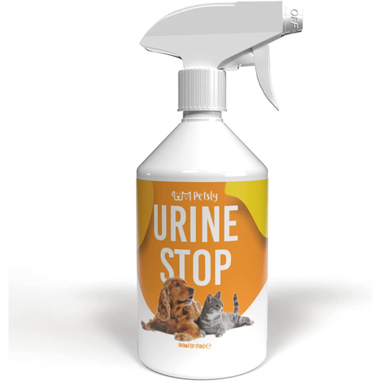 Dog & Cat Urine Repellent Spray Dog Pee Repellent Spray a Natural Puppy Training Spray & for Dogs Dog & Cat Repellent Spray Stop Dogs Urinating 500ml