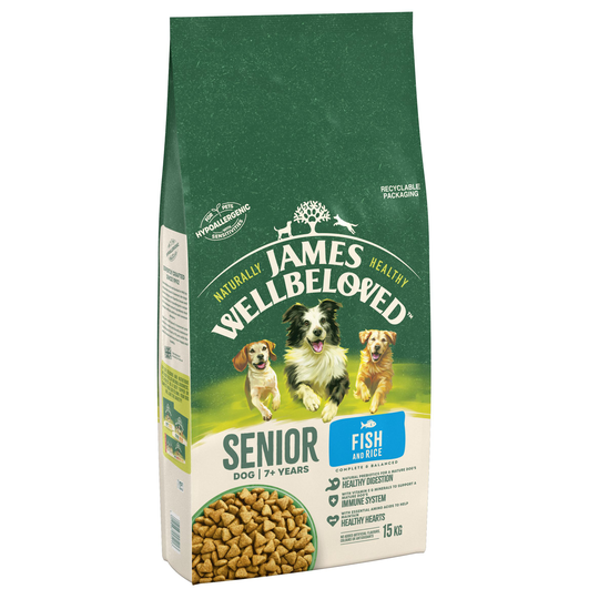 James Wellbeloved Senior - Fish & Rice - 15kg