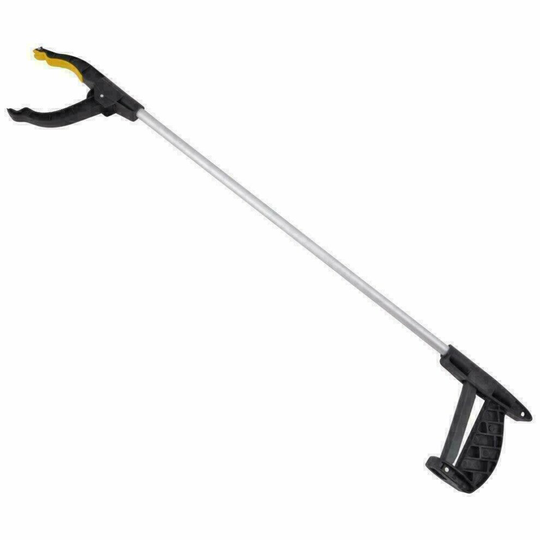 VISS LONG REACH LITTER PICKER HAND HELD GRABBER 76CM PICK UP TOOL