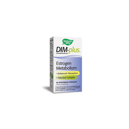 Nature's Way, DIM-plus, Estrogen Metabolism, 120 Vegetarian Capsules