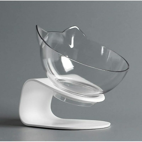 Cat food bowl with raised stand - Ideal for cats and small dogs