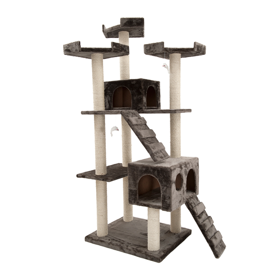 Rapunzel Cat Tree - Dark Grey