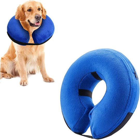 1 washable inflatable pet protection collar.