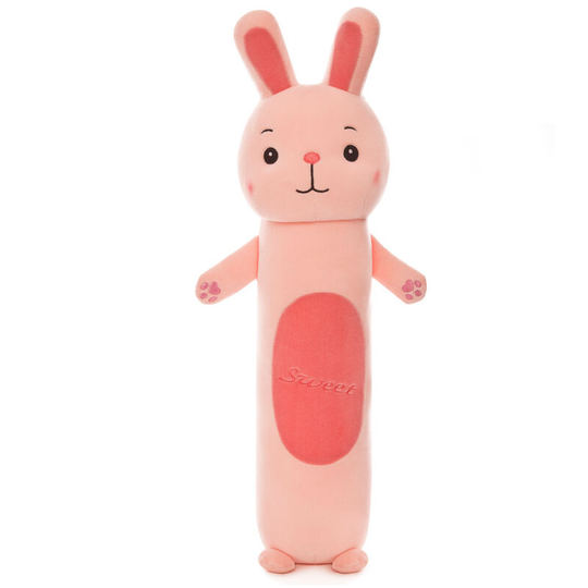 55CM long pillow plush toy baby sleeps with pillow cartoon cute bed pillow children gift gift, rabbit