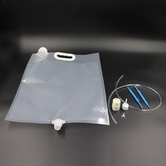 2 Pack Plant Drip Irrigation Kits - Automatic Plant Watering System - 2L Water Bag with 2 Arrow Drippers - Adjustable Flow Rate