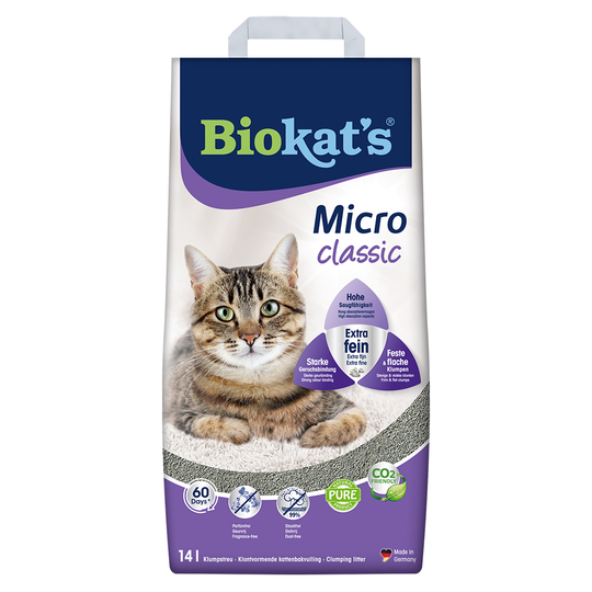 Biokat's Micro Classic Cat Litter - 14l