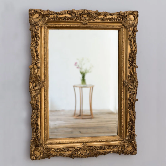 Nassauer Gilt Leaf Bevelled Accent Mirror Set