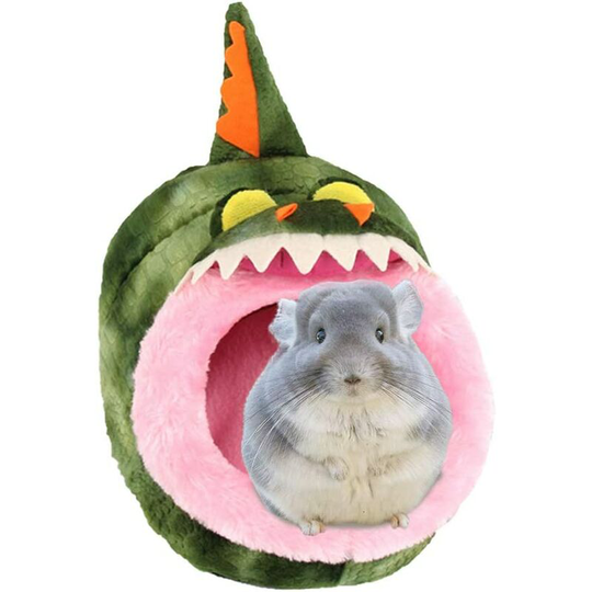 Plush Adult and Baby Guinea Pig Basket with Removable Cushion Ultra Soft and Comfortable Nest Bed House Kennel Cave Warm Shelter for Hedgehog Hamster