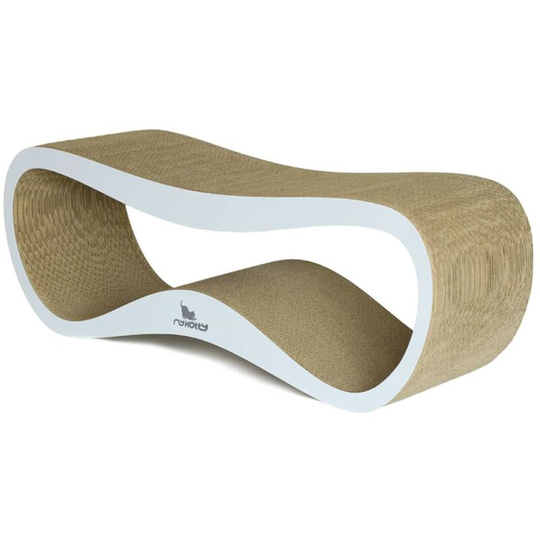 Mykotty - Cat Scratcher lui 75x25x25 cm White 3081 White