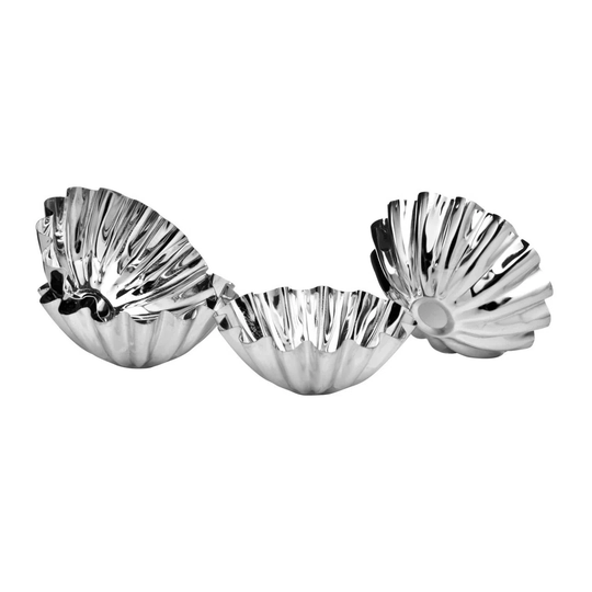Jeffries Round Fluted Brioche/Cake Moulds - Set Of 4