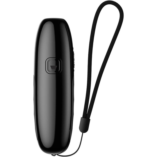 Ultrasonic Dog Training Stop Barker Handheld Portable Dog Repeller Repeller (Black) - Muff