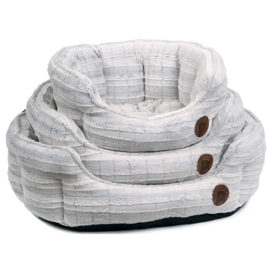 Allport Bolster Cushion in White