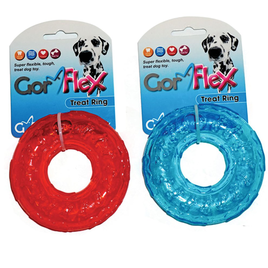 Gor Pets Dog Toy, Gor Flex Floating Treat Ring 10cm