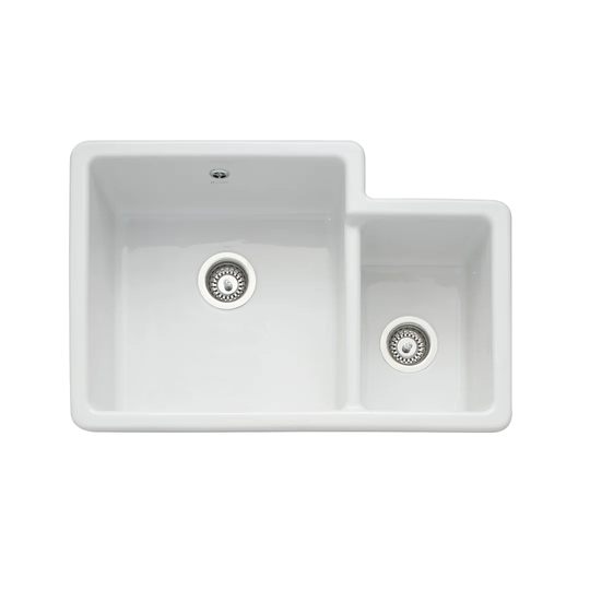 Paladin 76cm x 50cm Double Bowl Inset and Undermount Kitchen Sink