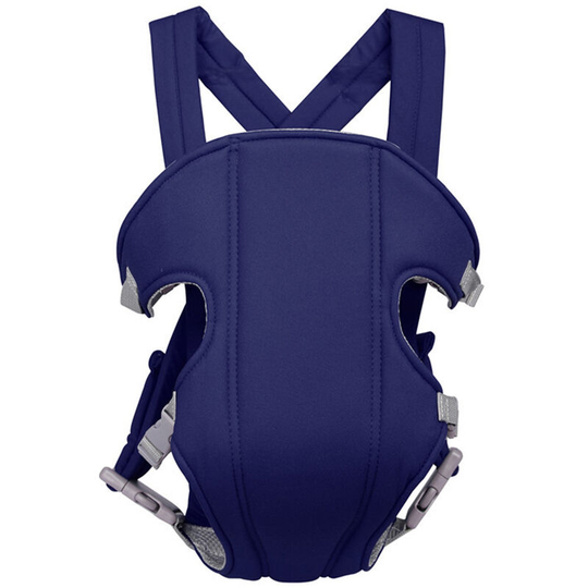Ergonomic Baby Carryer Holder 3-16 Month Facing-in Front and Back Holder Mesh Kangaroo Carryer for Infant, Dark blue - Dark blue