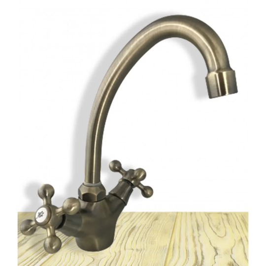 Kratz Touch Twin Lever Monobloc Tap