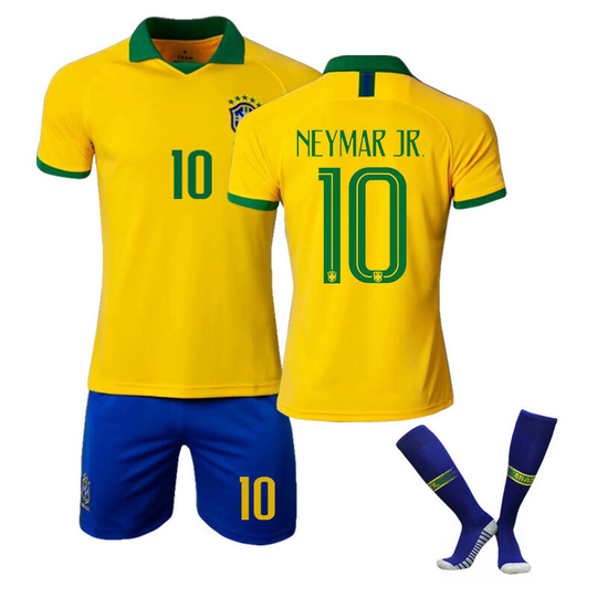 Ilovemilan - Copa America Brazil Home/Away Socks, Kids Size 22