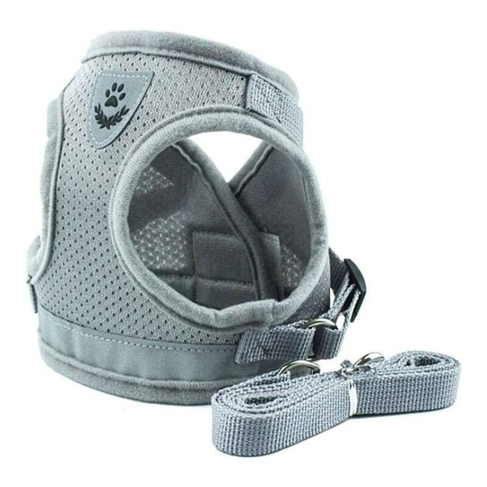 Betterlifegb - Harness Company Vest Harness Breathable Adjustable Kitten Reflective Harness Cat Car Fabric Dog Vest Harness for Small Dog Chihuahua