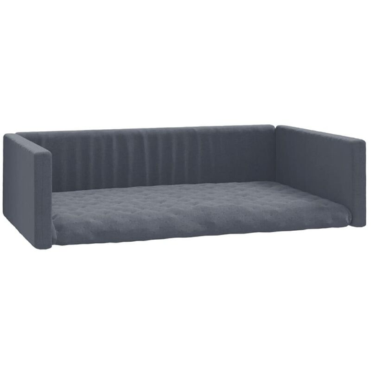 Dog Car Boot Grey 110x70 cm Linen Look Vidaxl Grey
