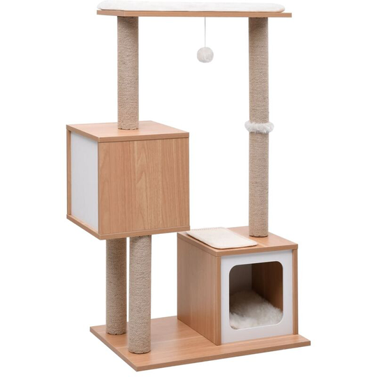 Cat Tree with Sisal Scratching Mat 104 cm - Lifcausal